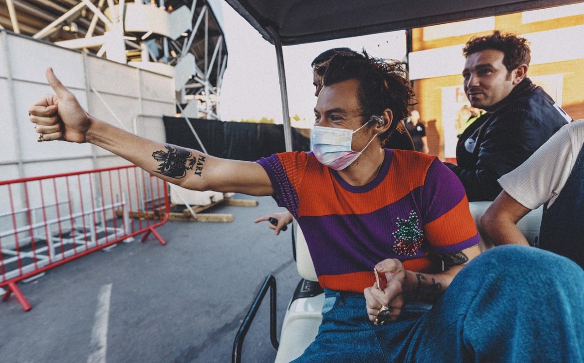 Harry Styles en concierto en Reino Unido | Instagram