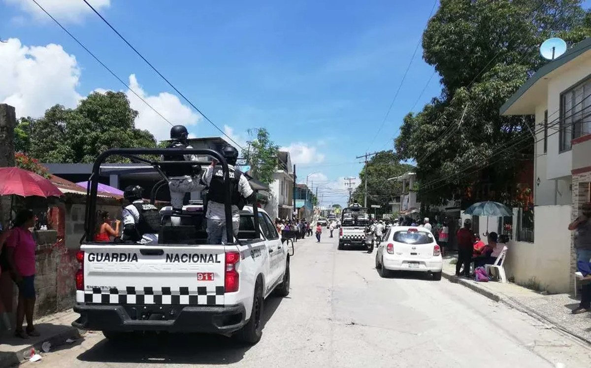Llega refuerzo de la Guardia Nacional a Ciudad Madero