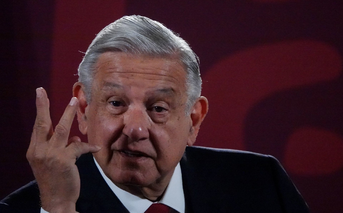 El mandatario el 17 de junio en el Salón de Tesorería de Palacio Nacional. | Cuartoscuro