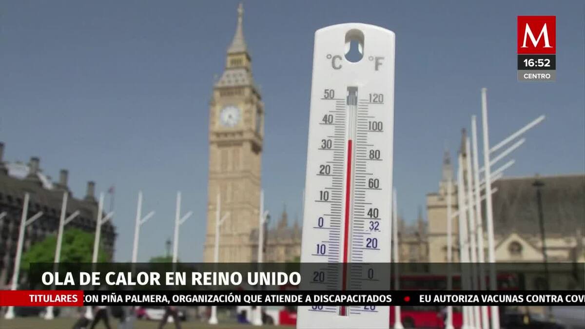 Reportan ola de calor en Reino Unido