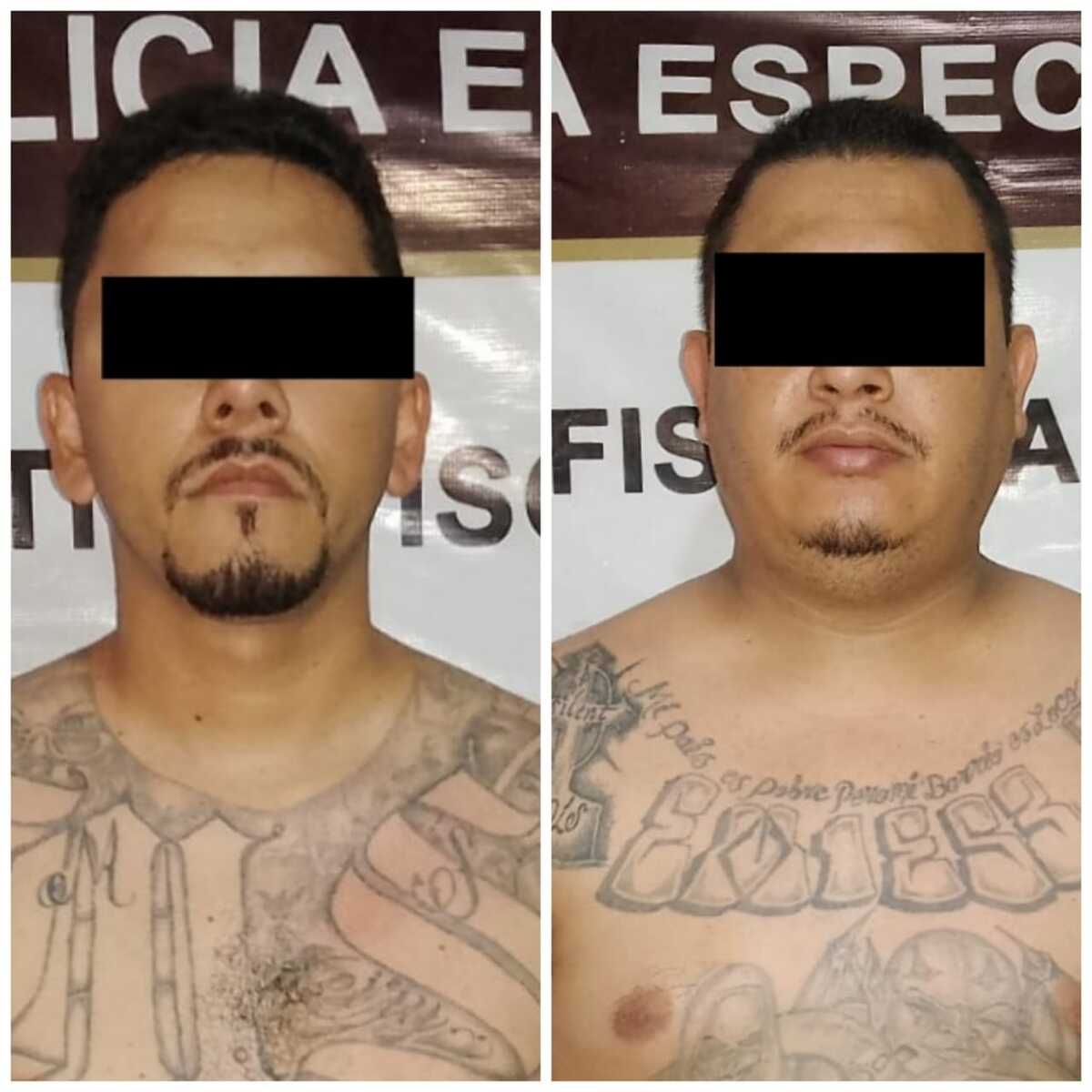 Detienen a dos peligrosos pandilleros provenientes de El Salvador | especial
