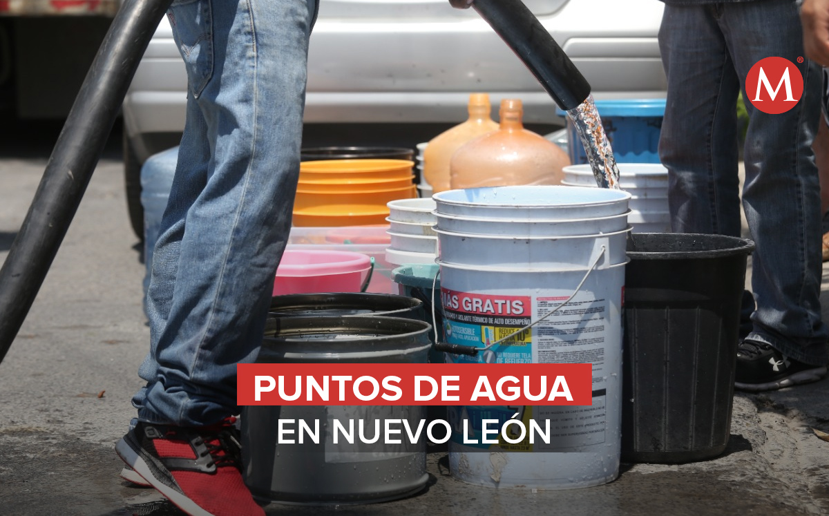 El agua no es potable y es gratis para los vecinos.