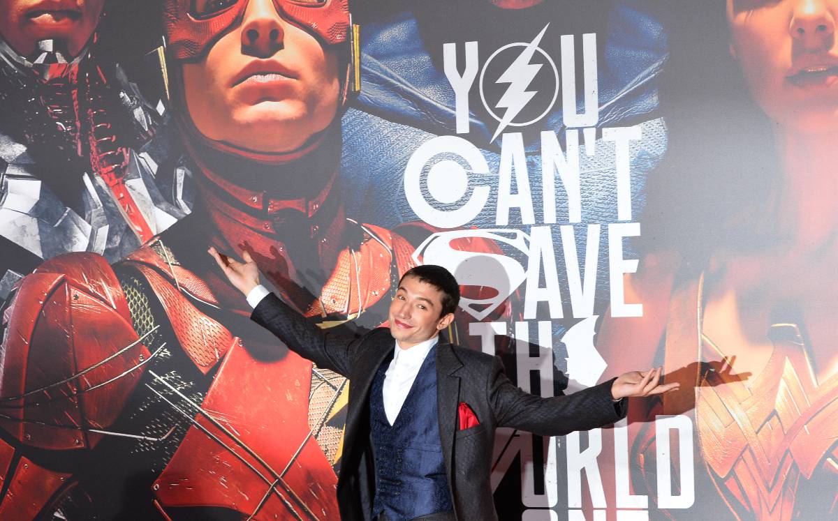 Ezra Miller (Shutterstock).