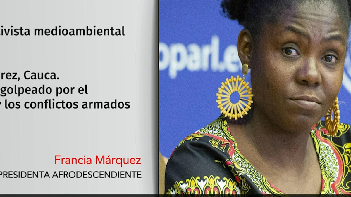 Francia Márquez será vicepresidenta de Colombia