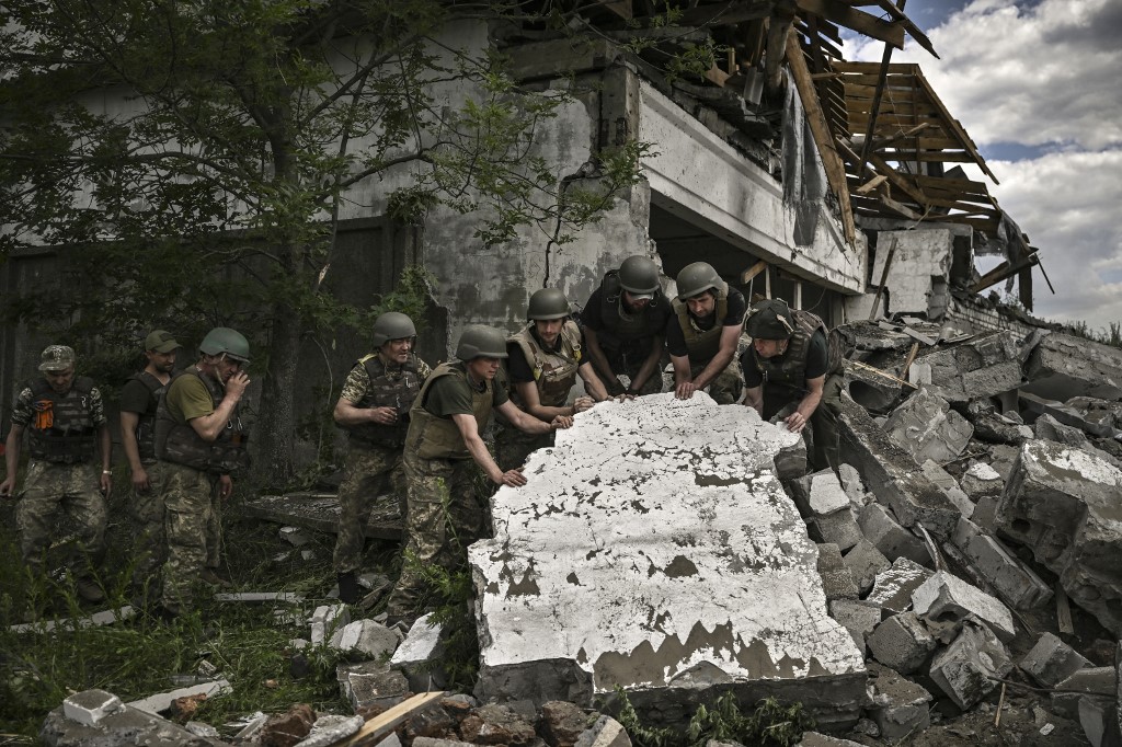 La guerra entre Rusia y Ucrania se ma mantenido durante casi cuatro meses. (AFP)