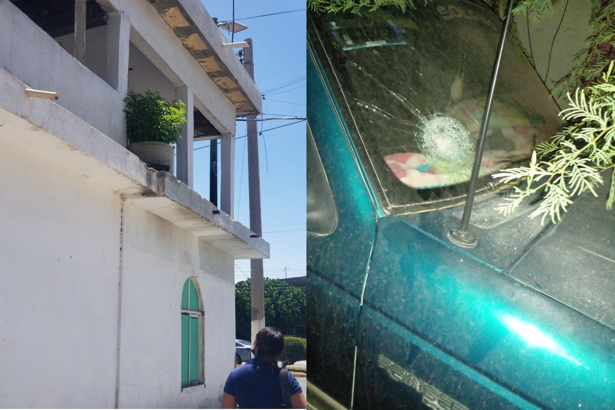 Habitantes de la colonia denuncian que el vecino avienta ladrillos y otros objetos desde la azotea | Notivox Digital