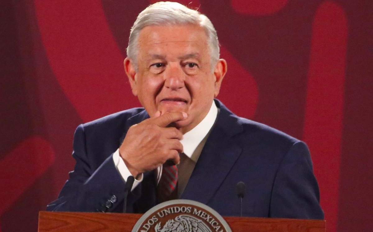 López Obrador ofreció su conferencia mañanera de hoy en Palacio Nacional. | Ariel Ojeda