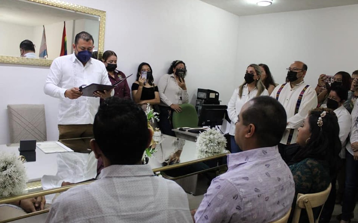 Pánuco se realizaron dos matrimonios igualitarios. (Cortesía)