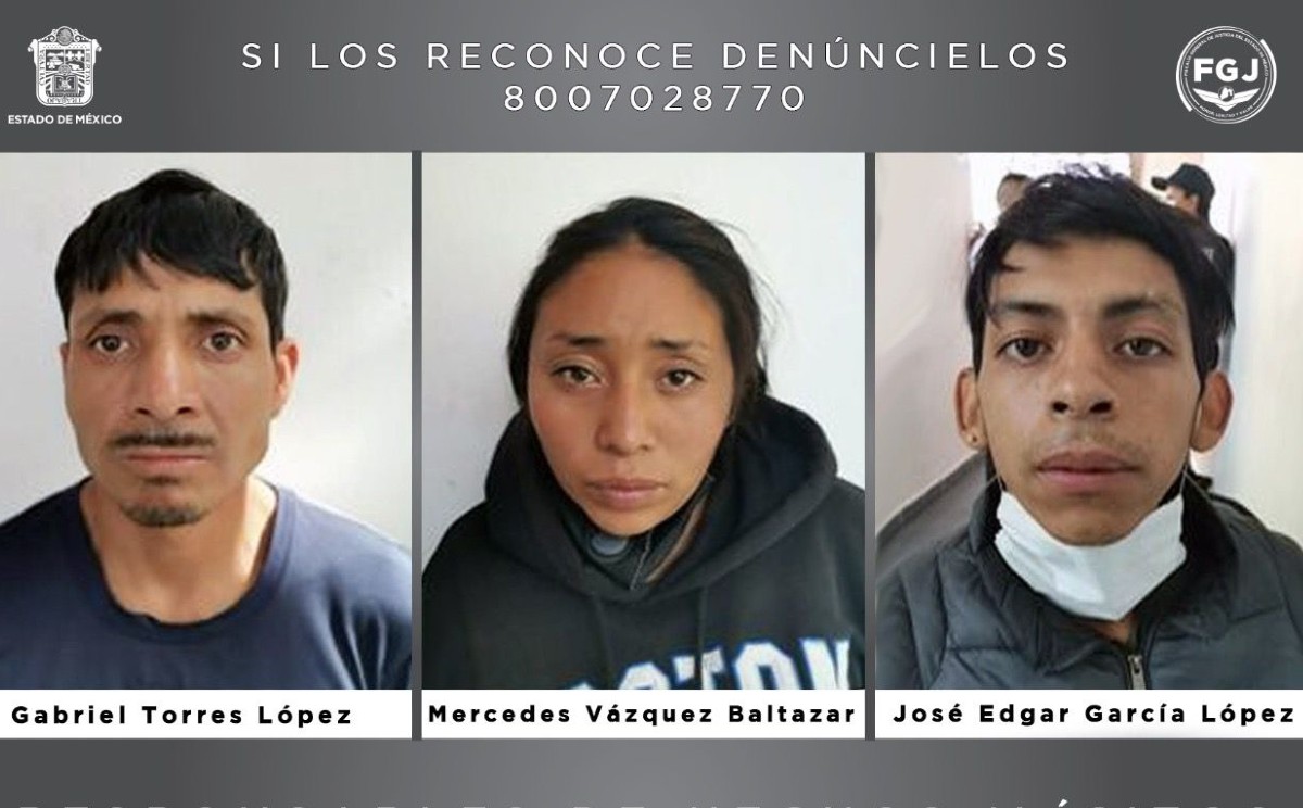 Tras el crimen estas personas intentaron huir.