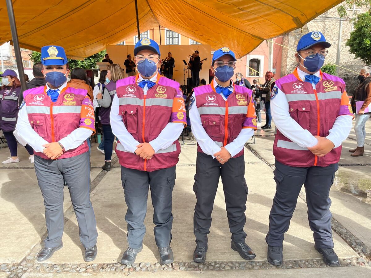 La brigada violeta es una iniciativa de la alcaldía Tláhuac (Especial)