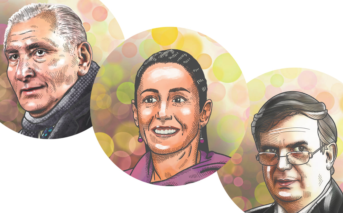 Corcholatas de Morena previo al 2024 | Especial