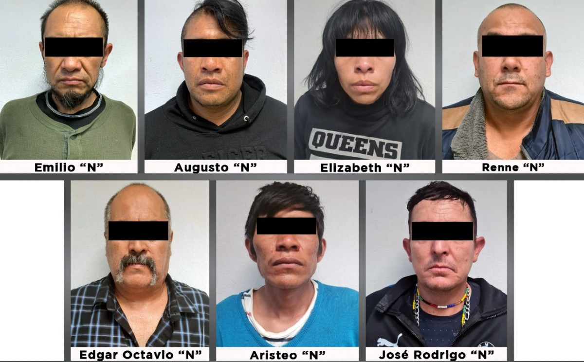 Fueron detenidos ayer. (Especial)