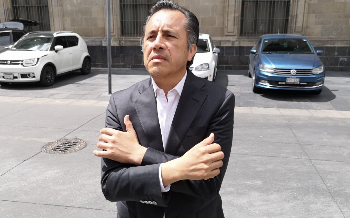 El gobernador de Veracruz evitó hablar más del caso de Del Río Virgen. | Pedro Domínguez