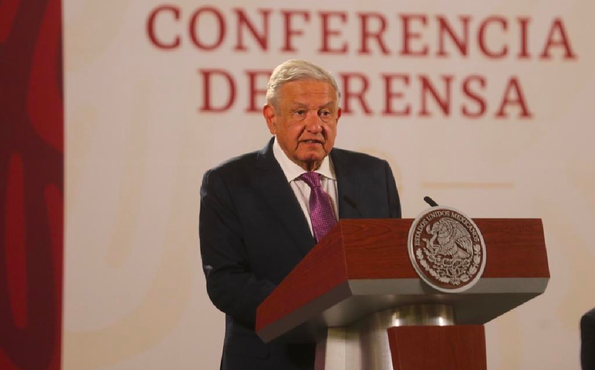 El jefe del Ejecutivo federal dio su conferencia mañanera en Palacio Nacional. | Jorge Carballo