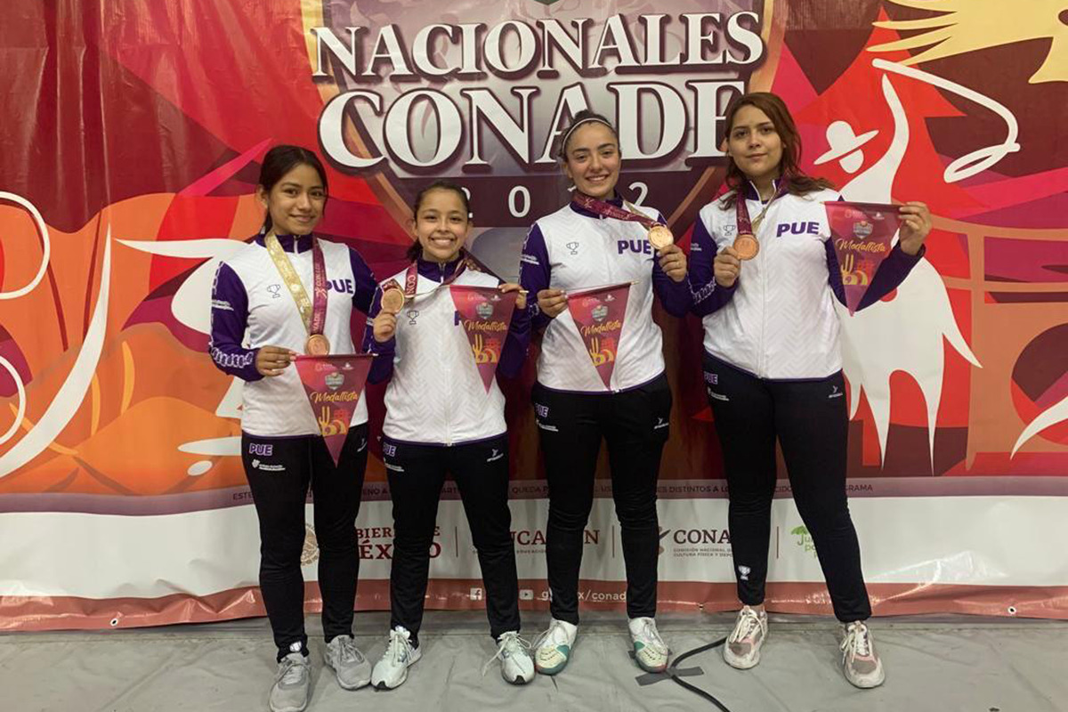 Logra la BUAP medallas de plata y bronce este fin de semana en los Juegos Nacionales CONADE 2022