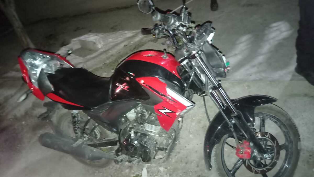 La mujer estaba cansada de cobrar la renta de su motocicleta. (Notivox Digital)
