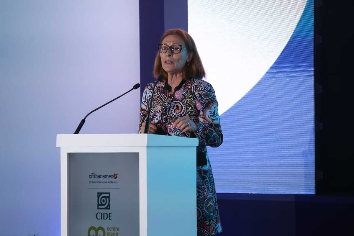Tatiana Clouthier, secretaria de Economía. Foto: Juan Carlos Bautista.