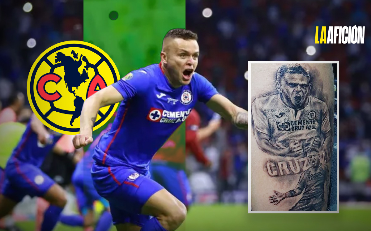 Tatuaje de Jonathan Rodríguez con Cruz Azul se viraliza tras su fichaje con América