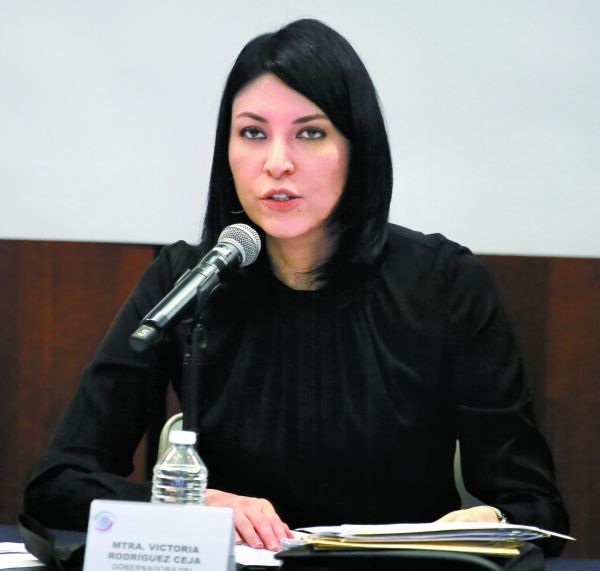 Victoria Rodríguez Ceja, gobernadora del banco central. ARIEL OJEDA
