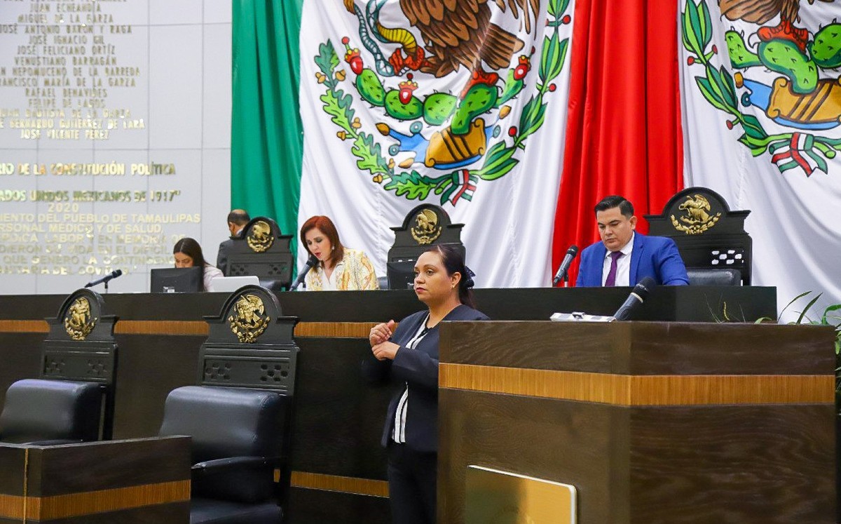 Congreso de Tamaulipas en sesión del 22 de junio de 2022. (Cortesía)
