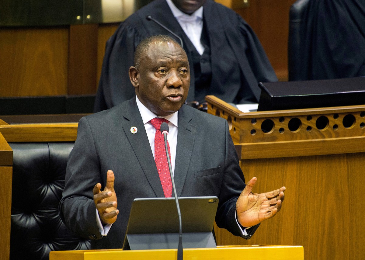 Cyril Ramaphosa, presidente de Sudáfrica. (Reuters / Archivo)