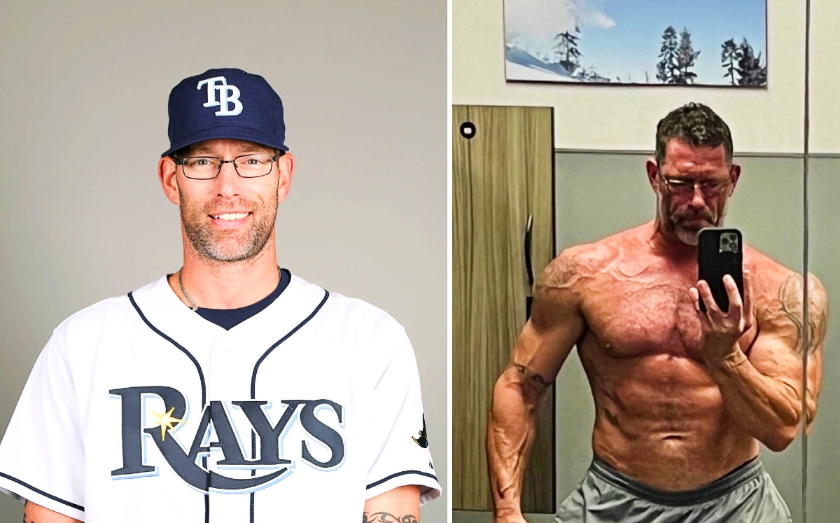 El sorprendente cambio físico de Kyle Farnsworth (Twitter: @24_7Farnsworth)