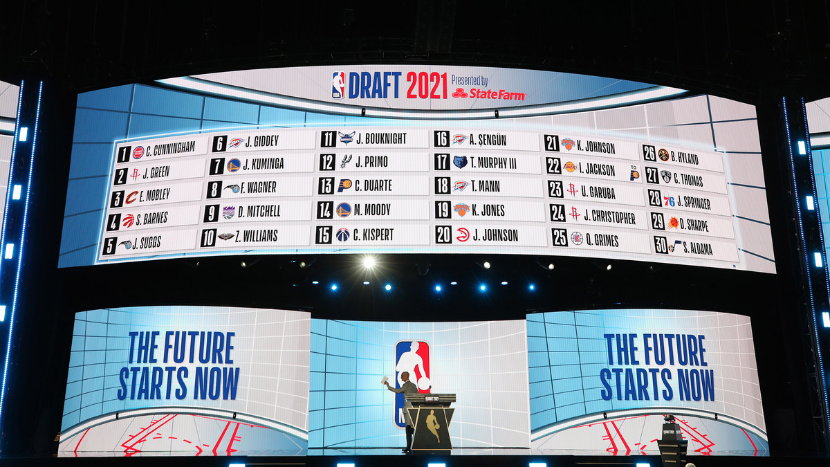 Así terminó la primera ronda del Draft de la NBA en 2021 (Twitter @UCLAMBB)