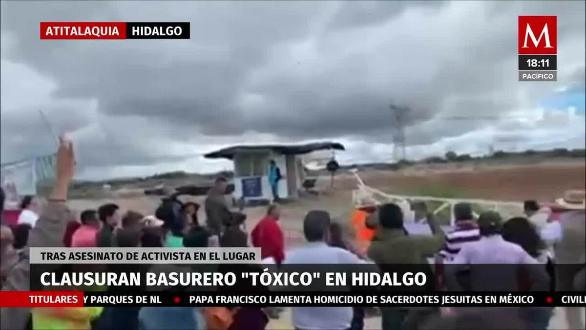 Tras asesinato clausuran basurero de Atitalaquia