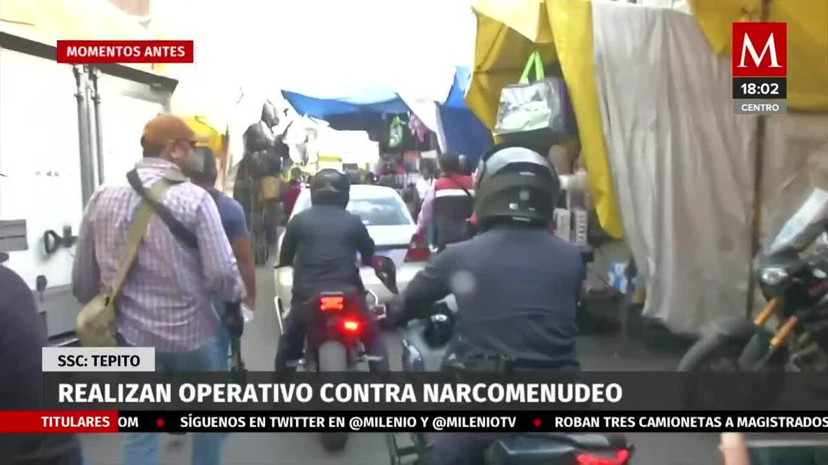 Dos detenidos tras cateo a vivienda en Tepito