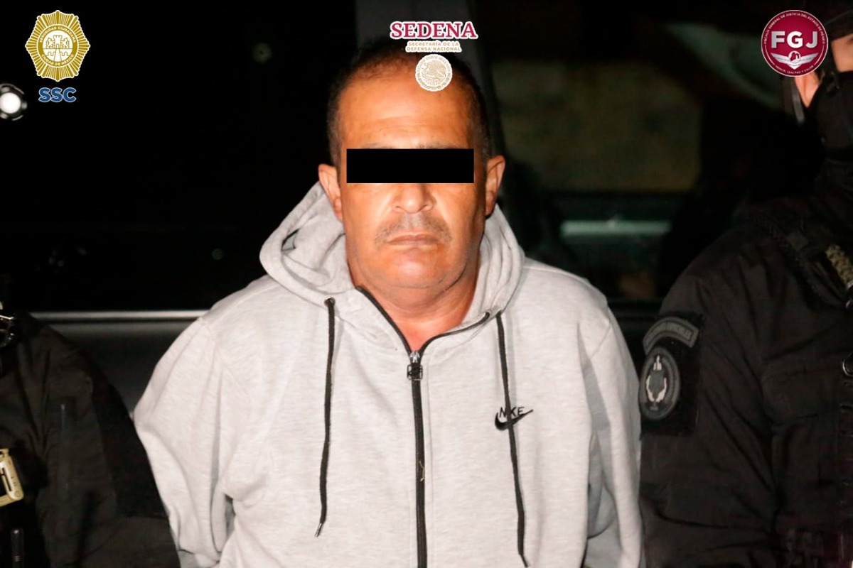 El hombre fue detenido en Ixtapaluca, Estado de México.