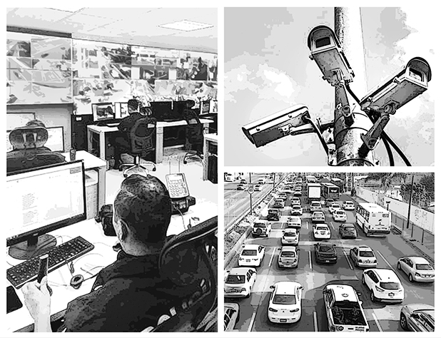 El seguimiento a través del C2 Poniente permitió localizar a los detenidos.