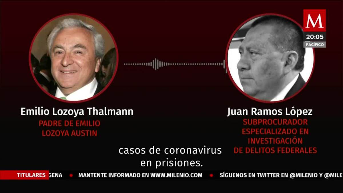 Filtran audios de Gertz presionando a padre de Lozoya