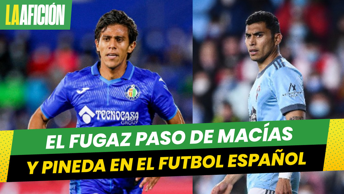 JJ Macías y Orbelín Pineda y su fugaz paso en el futbol de España