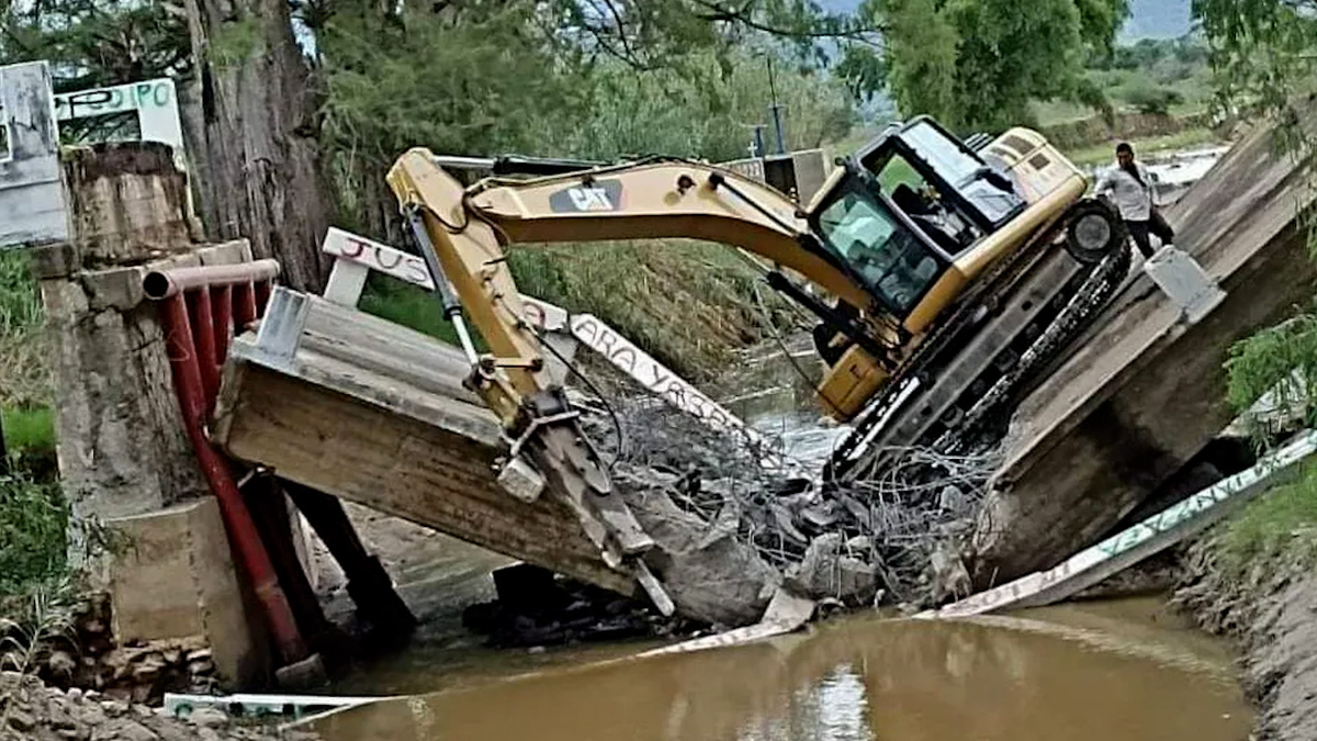 Tormenta ‘Celia’ provoca deslaves y desbordamiento de ríos en Oaxaca