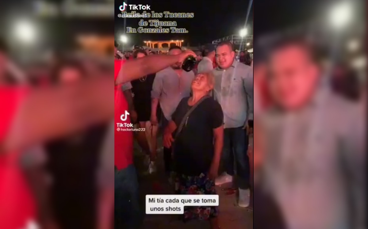 Abuelita se hace viral por baile en concierto de Los Tucanes de Tijuana. (Tiktok)
