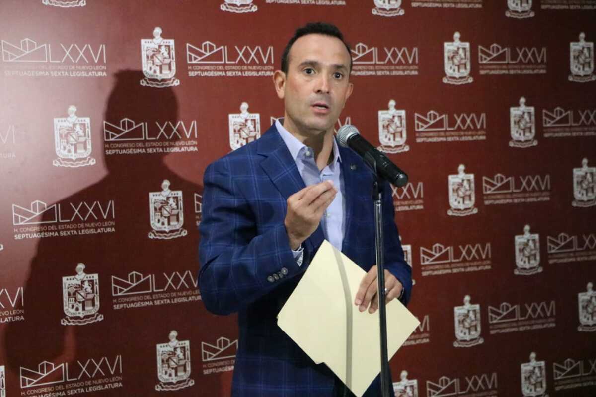 Carlos de la Fuente, coordinador del PAN en Nuevo León. Foto: Especial.