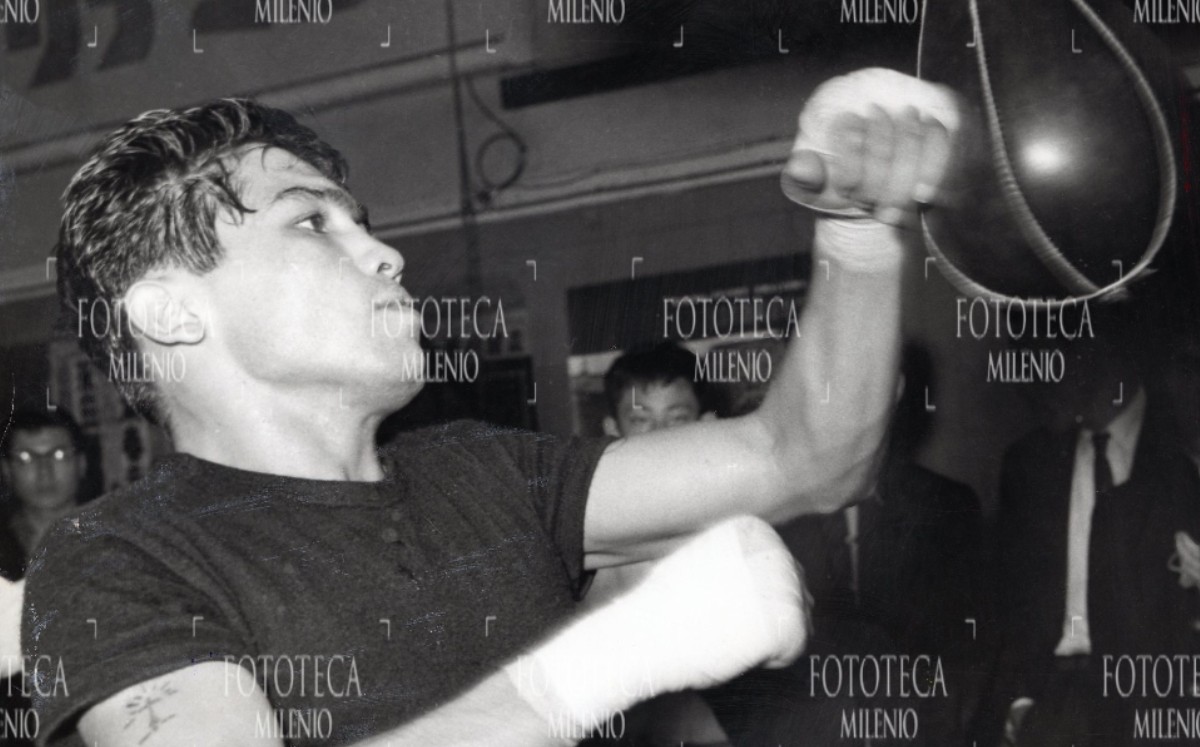 El boxeador José Becerra. (Fototeca Milenio)