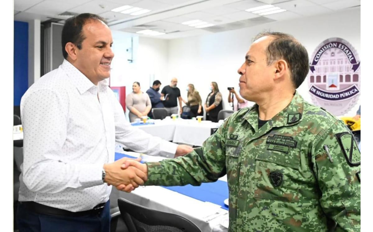 El gobernador Cuauhtémoc Blanco reiteró que no pacta con criminales | Especial