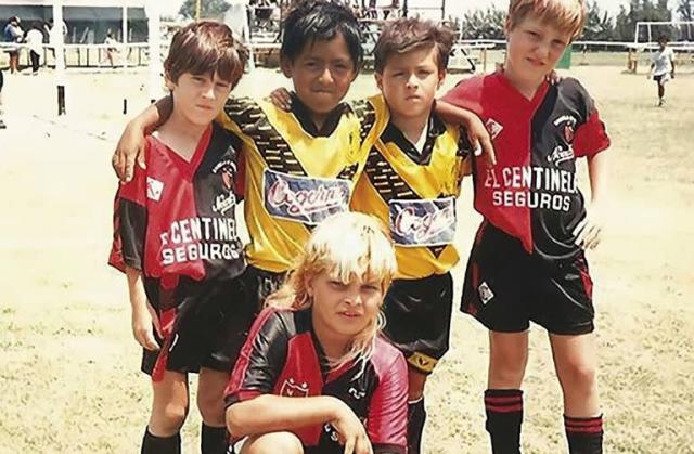 Leo Messi en su etapa con el Newell's Old Boys (Twitter @messismo10)