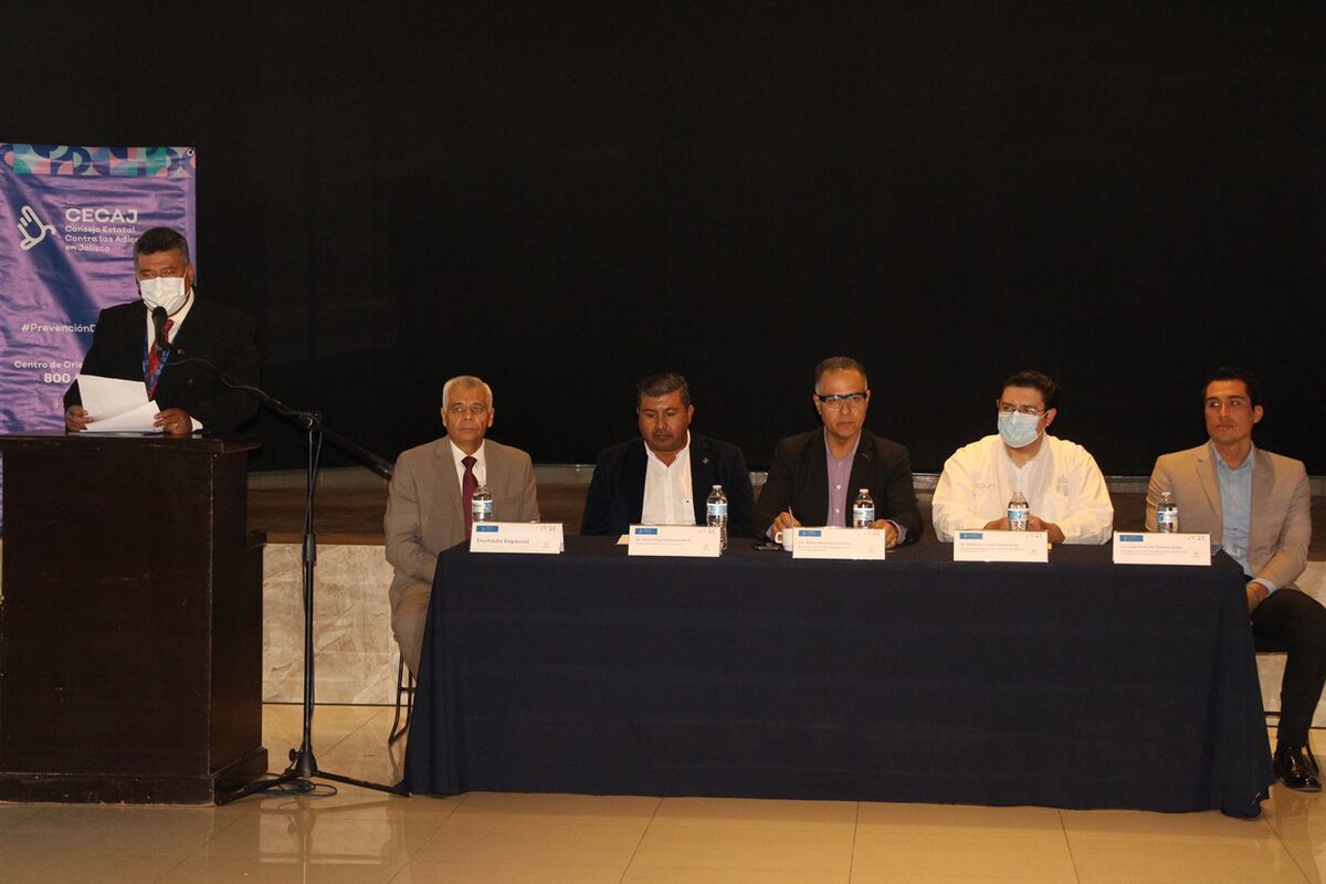Presentación de herramienta para tratamiento de consumo drogas en Jalisco (Cortesía)