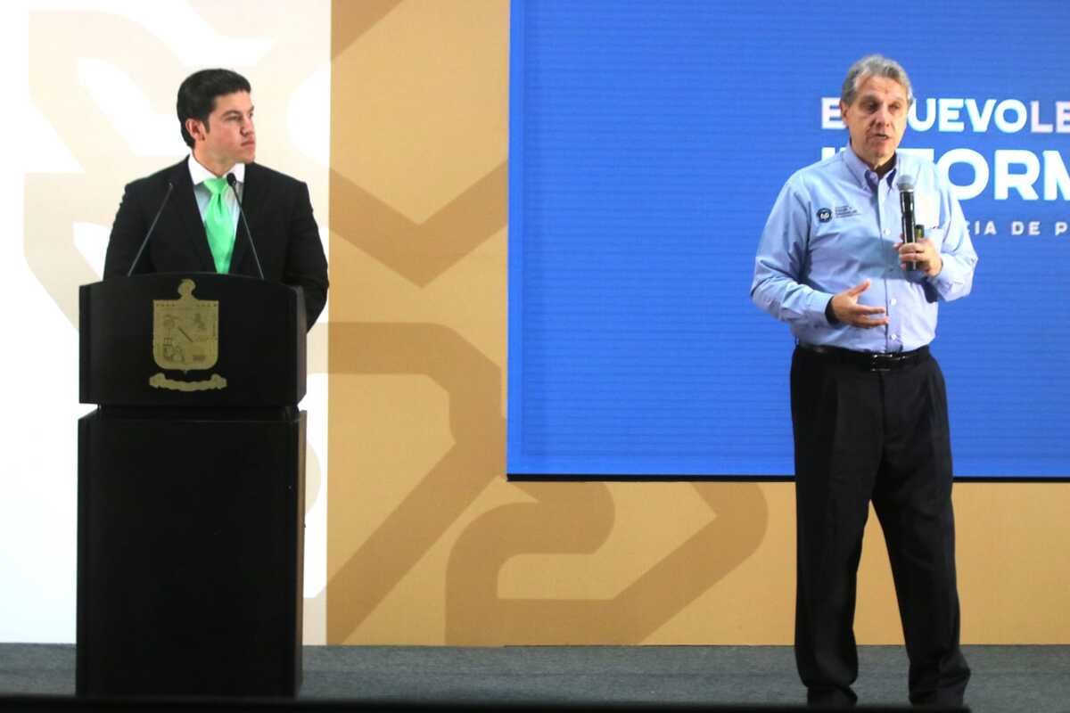 Samuel García, gobernador de Nuevo León. Foto: Leonel Rocha.