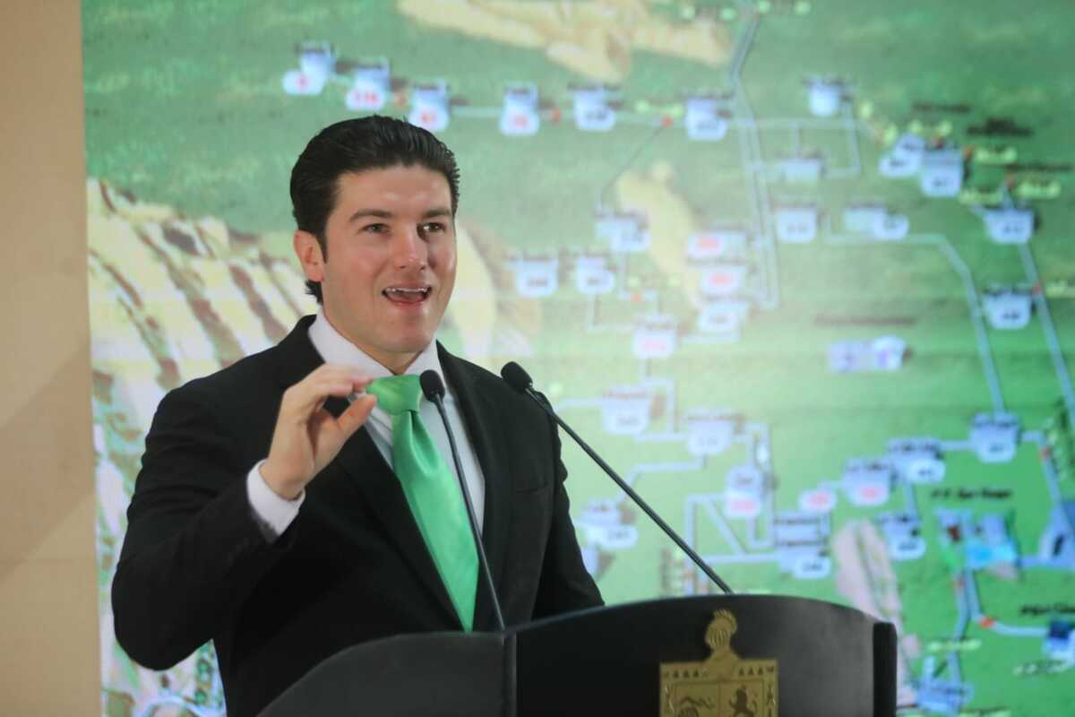 Samuel García, gobernador de Nuevo León. Foto: Leonel Rocha