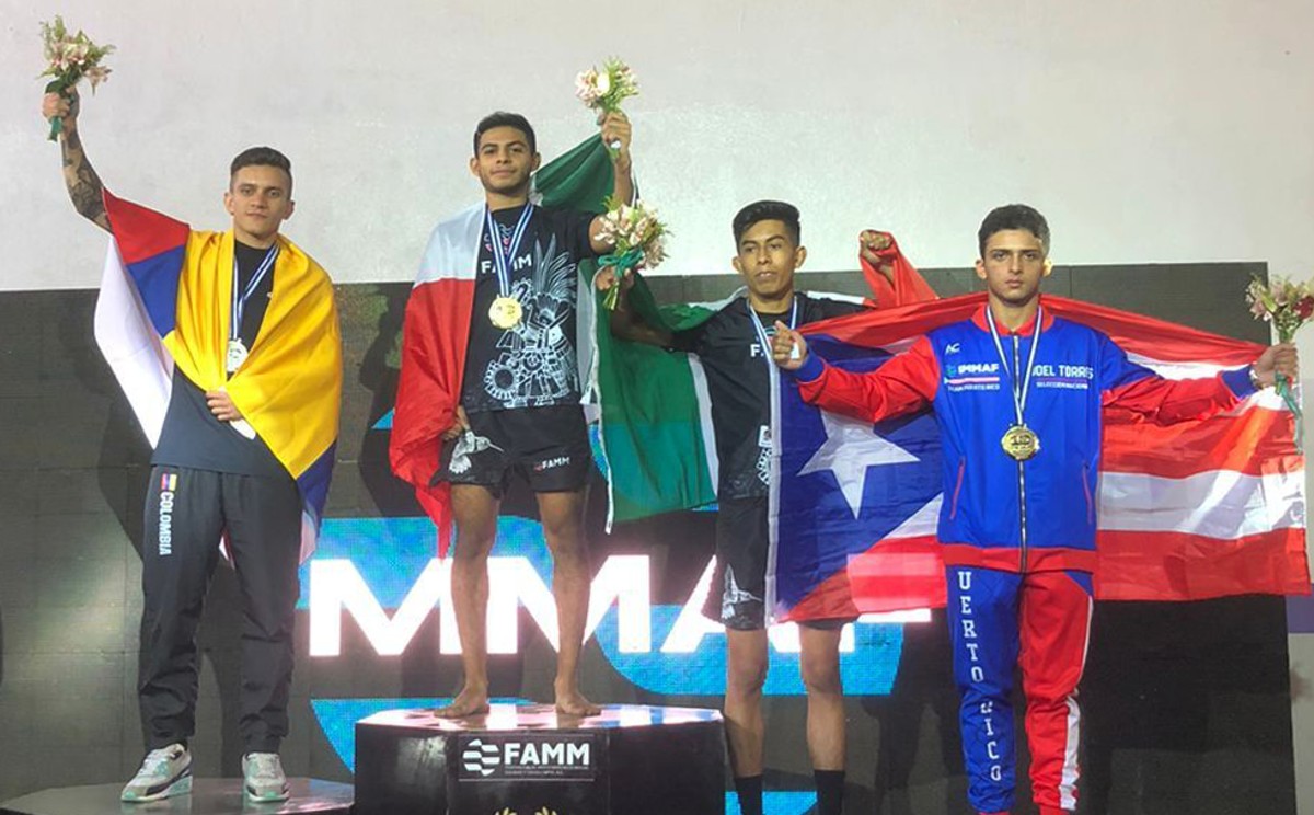 Samuel Sierra se llevó el oro en el Panamericano de Artes Marciales Mixtas.