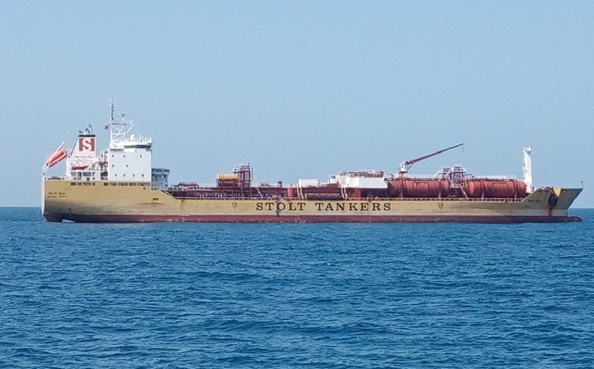 Tripulación de barco en Altamira es puesta en cuarentena por covid-19. (Cortesía)