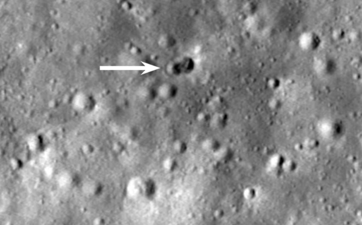 Cráteres en la Luna