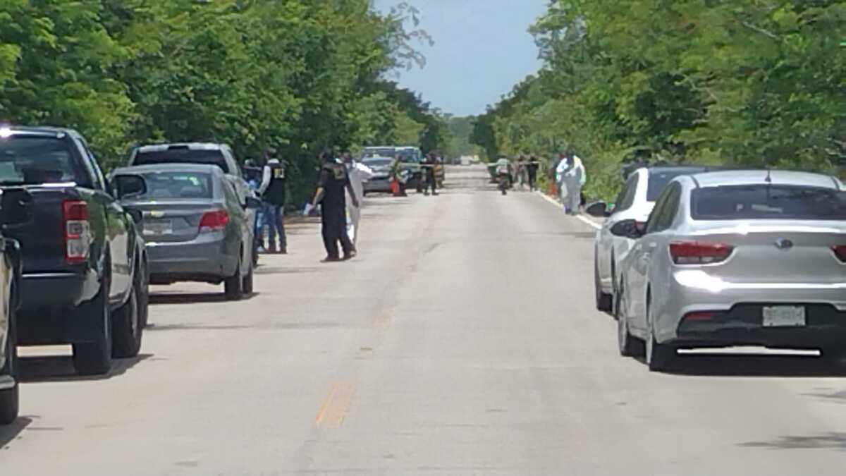 Se mantiene un fuerte operativo en la zona tras el hallazgo de los cuerpos. | Especial