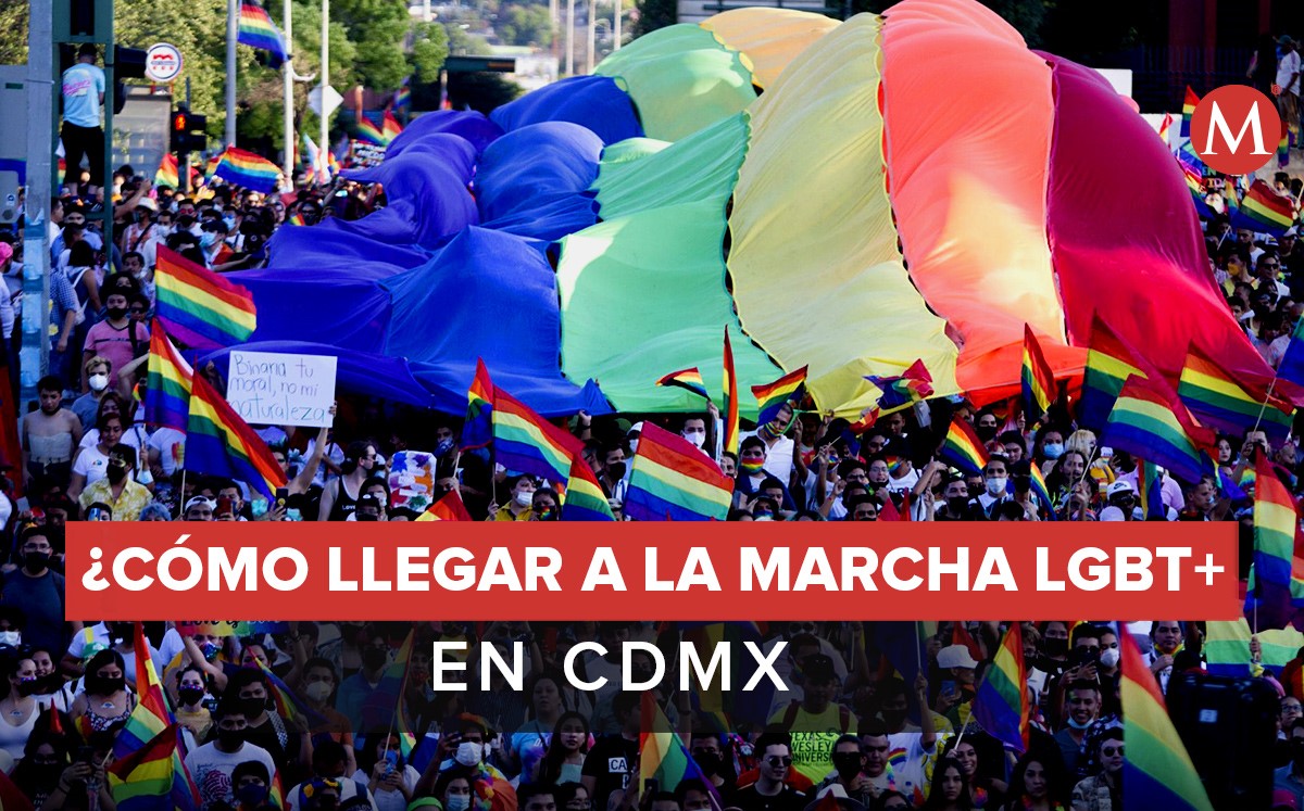 La marcha ocasionará cierres viales en las inmediaciones del Ángel de Independencia. | Foto: Cuartoscuro Diseño: Margarita Salmorán