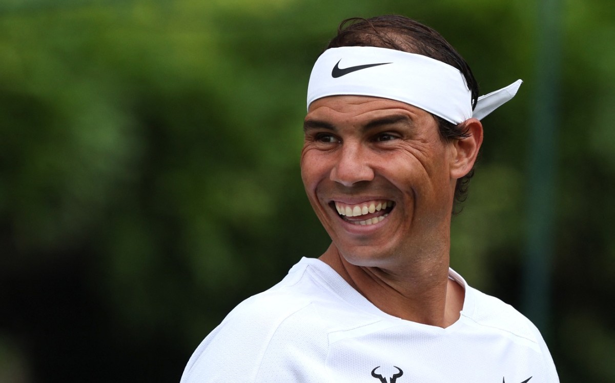 El máximo ganador de Grand Slam está listo para pelear por su tercer trofeo en Wimbledon (AFP)