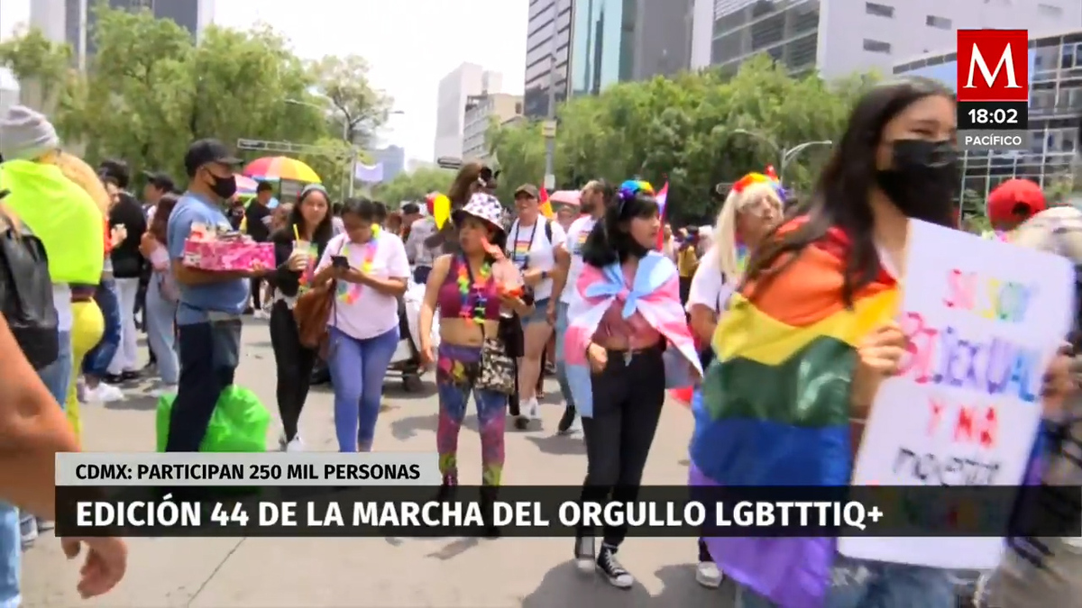 Tras dos años, regresa marcha LGBT+ presencial