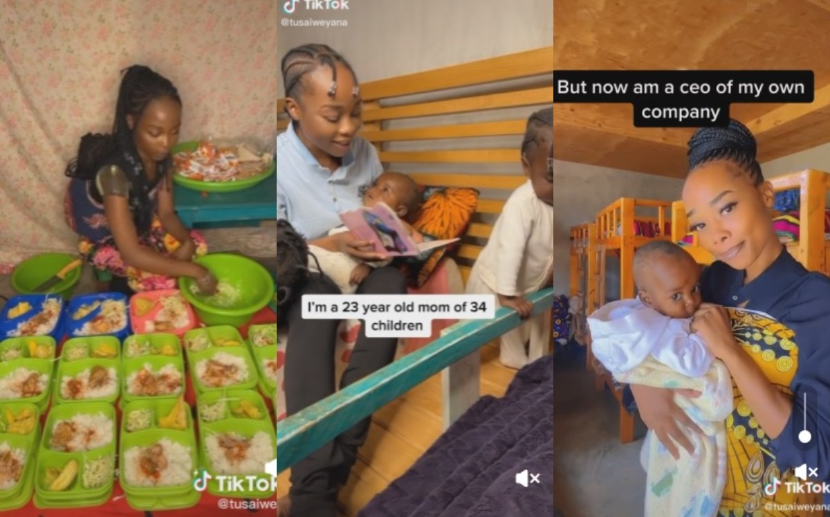 Tusayiwe Mkhondya es "madre" de 34 hijos | Especial